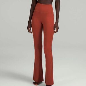 $118 Lululemon Groove Super-High-Rise Flared Pant Nulu Cayenne